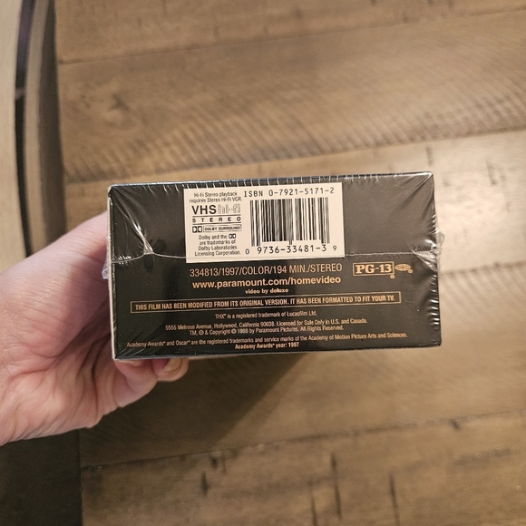 Titanic (VHS, 1998, 2-Tape Set) New & Sealed It is SEALED - Picture 5 of 5